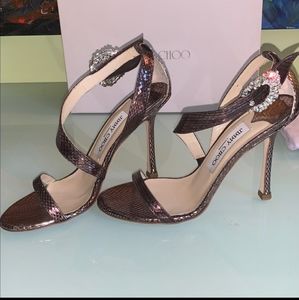 Jimmy Choo Mercury Watersnake Slingback